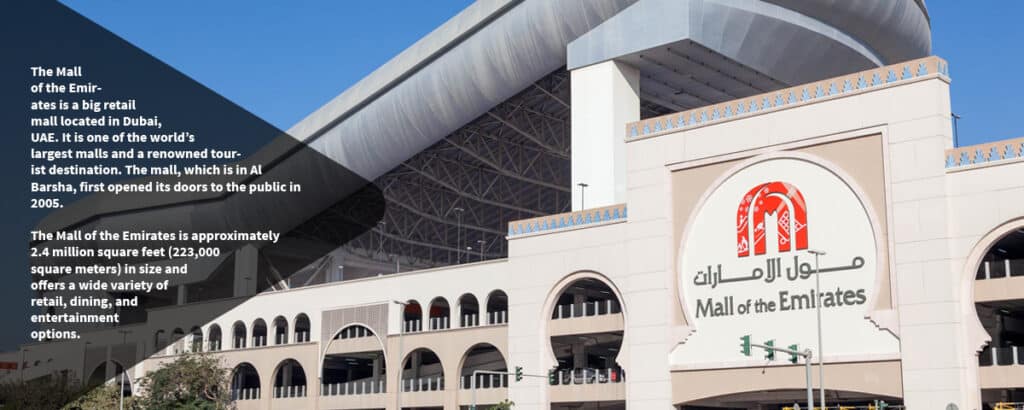 mall of emirates dubai