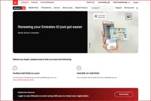 Emirates ID in Etisalat