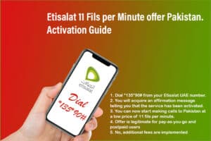 Etisalat 11 Fils per Minute offer