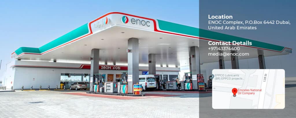 enoc petrol pump