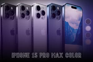 Iphone 15 pro max colors