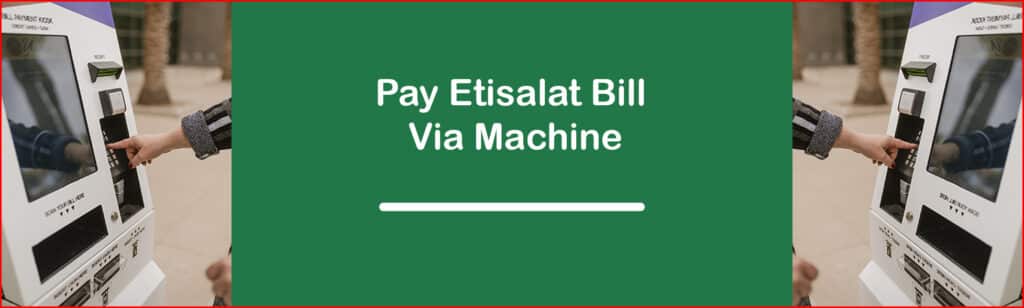 Pay Etisalat Bill