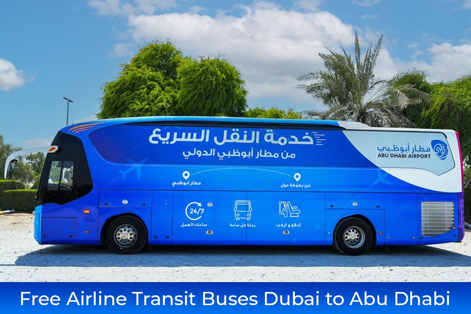 Transit Buses Dubai to Abu Dhabi
