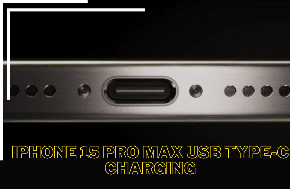 Iphone 15 pro max USB Type-C charging