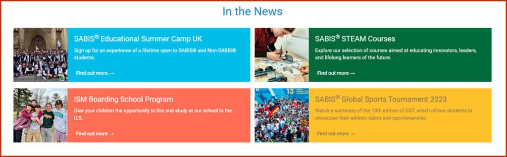 Sabis Digital Platform App